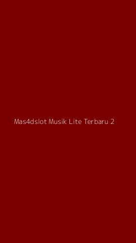 Tampilan Antarmuka Aplikasi Mas4dslot Musik Lite Terbaru - 2