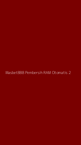 Tampilan Antarmuka Aplikasi Masbet888 Pembersih Ram Otomatis - 2