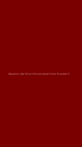 Tampilan Antarmuka Aplikasi Massatoto Apk Portal Informasi Game Online Terupdate - 3