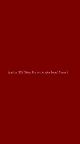 Tampilan Antarmuka Aplikasi Master 333 Situs Pasang Angka Togel Aman - 3