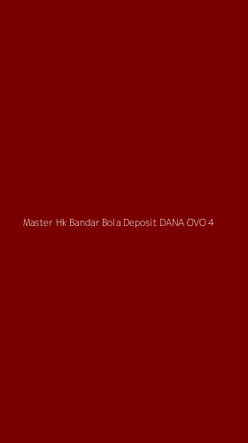 Tampilan Antarmuka Aplikasi Master Hk Bandar Bola Deposit Dana Ovo - 4