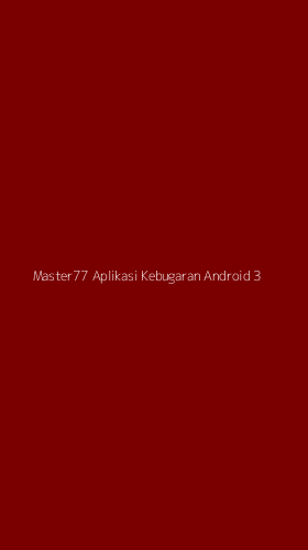 Tampilan Antarmuka Aplikasi Master77 Aplikasi Kebugaran Android - 3