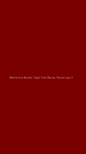 Tampilan Antarmuka Aplikasi Masterlive Bandar Togel Toto Macau Terpercaya - 3