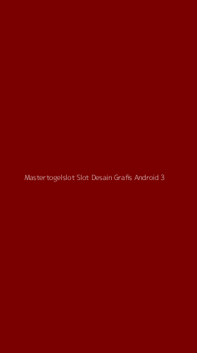 Tampilan Antarmuka Aplikasi Mastertogelslot Slot Desain Grafis Android - 3