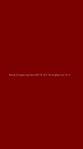 Tampilan Antarmuka Aplikasi Masuk Evosgaming Data Sgp Hk Sdy Terlengkap Hari Ini - 3