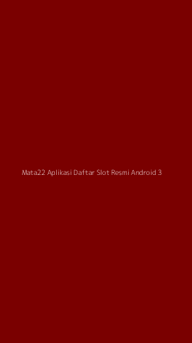 Tampilan Antarmuka Aplikasi Mata22 Aplikasi Daftar Slot Resmi Android - 3
