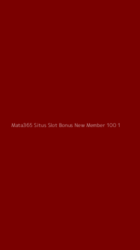 Tampilan Antarmuka Aplikasi Mata365 Situs Slot Bonus New Member 100 - 1