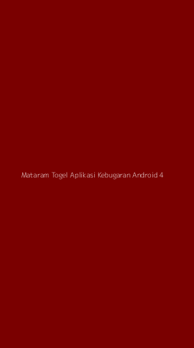 Tampilan Antarmuka Aplikasi Mataram Togel Aplikasi Kebugaran Android - 4