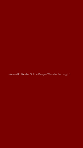 Tampilan Antarmuka Aplikasi Maveus88 Bandar Online Dengan Winrate Tertinggi - 3