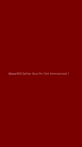 Tampilan Antarmuka Aplikasi Mawar800 Daftar Akun Pro Slot Internasional - 1