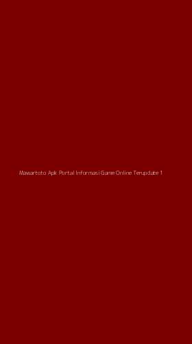 Tampilan Antarmuka Aplikasi Mawartoto Apk Portal Informasi Game Online Terupdate - 1