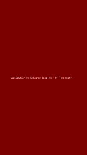 Tampilan Antarmuka Aplikasi Max889 Online Keluaran Togel Hari Ini Tercepat - 4
