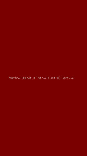 Tampilan Antarmuka Aplikasi Maxhoki99 Situs Toto 4d Bet 10 Perak - 4