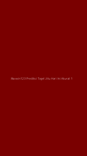 Tampilan Antarmuka Aplikasi Maxwin123 Prediksi Togel Jitu Hari Ini Akurat - 1