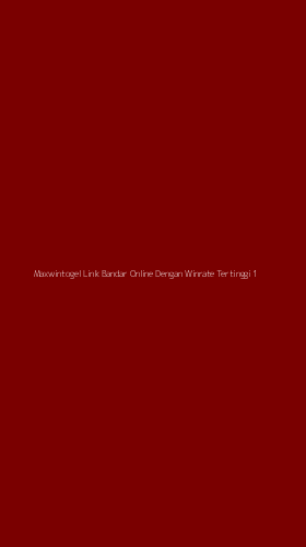 Tampilan Antarmuka Aplikasi Maxwintogel Link Bandar Online Dengan Winrate Tertinggi - 1