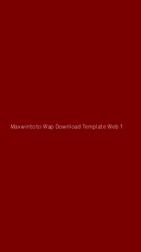 Tampilan Antarmuka Aplikasi Maxwintoto Wap Download Template Web - 1