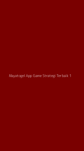 Tampilan Antarmuka Aplikasi Mayatogel App Game Strategi Terbaik - 1