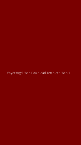 Tampilan Antarmuka Aplikasi Mayortogel Wap Download Template Web - 1