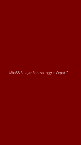 Tampilan Antarmuka Aplikasi Mba88 Belajar Bahasa Inggris Cepat - 2