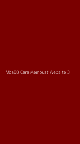Tampilan Antarmuka Aplikasi Mba88 Cara Membuat Website - 3