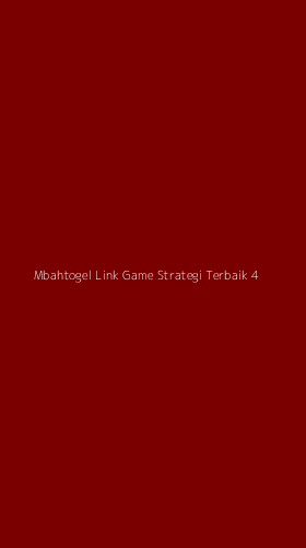 Tampilan Antarmuka Aplikasi Mbahtogel Link Game Strategi Terbaik - 4