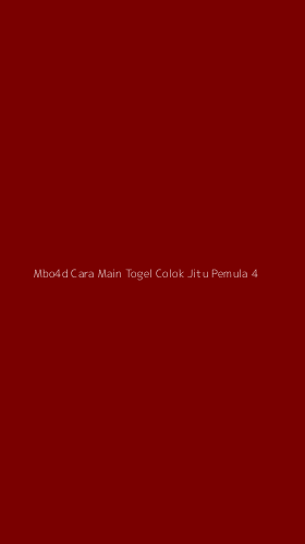 Tampilan Antarmuka Aplikasi Mbo4d Cara Main Togel Colok Jitu Pemula - 4