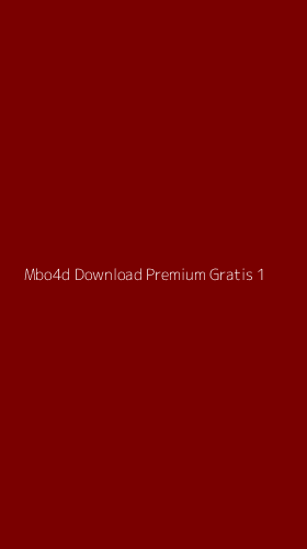 Tampilan Antarmuka Aplikasi Mbo4d Download Premium Gratis - 1