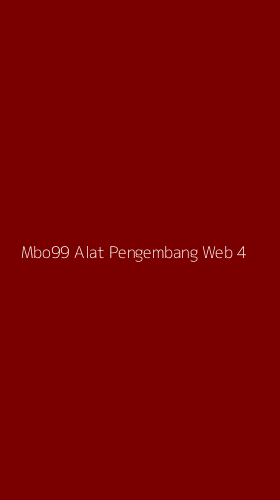 Tampilan Antarmuka Aplikasi Mbo99 Alat Pengembang Web - 4