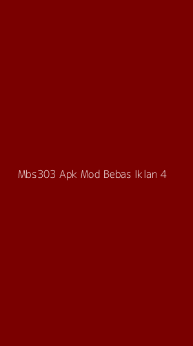 Tampilan Antarmuka Aplikasi Mbs303 Apk Mod Bebas Iklan - 4