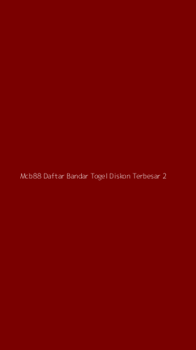 Tampilan Antarmuka Aplikasi Mcb88 Daftar Bandar Togel Diskon Terbesar - 2