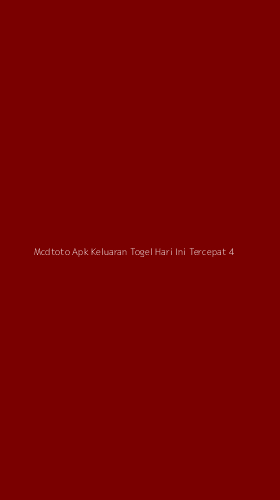 Tampilan Antarmuka Aplikasi Mcdtoto Apk Keluaran Togel Hari Ini Tercepat - 4