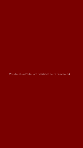 Tampilan Antarmuka Aplikasi Mcitytoto Link Portal Informasi Game Online Terupdate - 4