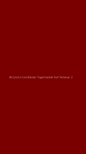 Tampilan Antarmuka Aplikasi Mctytoto Com Bandar Togel Hadiah Full Terbesar - 2