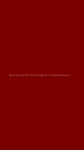 Tampilan Antarmuka Aplikasi Mctytoto Login Rtp Slot Tertinggi Hari Ini Gampang Maxwin - 1