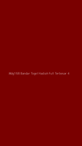 Tampilan Antarmuka Aplikasi Mdg168 Bandar Togel Hadiah Full Terbesar - 4