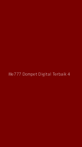 Tampilan Antarmuka Aplikasi Me777 Dompet Digital Terbaik - 4