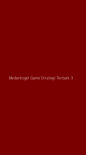 Tampilan Antarmuka Aplikasi Medantogel Game Strategi Terbaik - 3