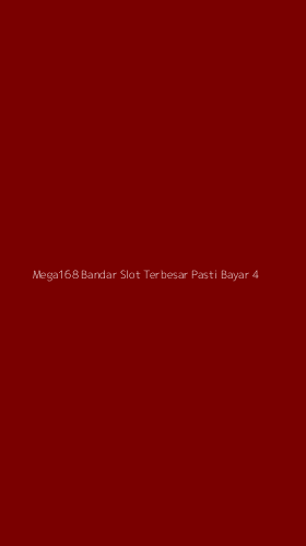 Tampilan Antarmuka Aplikasi Mega168 Bandar Slot Terbesar Pasti Bayar - 4