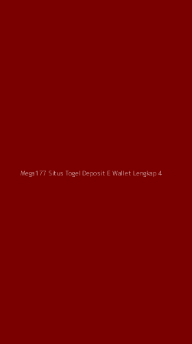 Tampilan Antarmuka Aplikasi Mega177 Situs Togel Deposit E Wallet Lengkap - 4