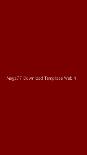 Tampilan Antarmuka Aplikasi Mega77 Download Template Web - 4