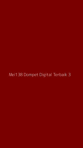 Tampilan Antarmuka Aplikasi Mei138 Dompet Digital Terbaik - 3