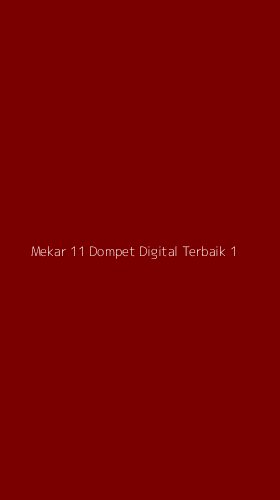 Tampilan Antarmuka Aplikasi Mekar 11 Dompet Digital Terbaik - 1