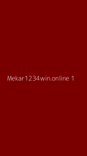 Tampilan Antarmuka Aplikasi Mekar1234win.online - 1
