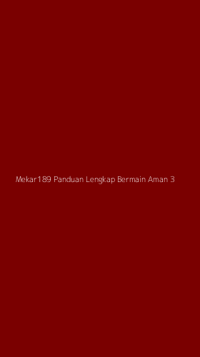 Tampilan Antarmuka Aplikasi Mekar189 Panduan Lengkap Bermain Aman - 3