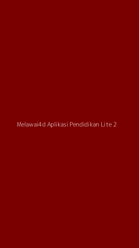 Tampilan Antarmuka Aplikasi Melawai4d Aplikasi Pendidikan Lite - 2