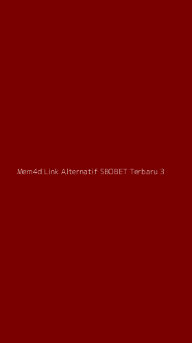 Tampilan Antarmuka Aplikasi Mem4d Link Alternatif Sbobet Terbaru - 3