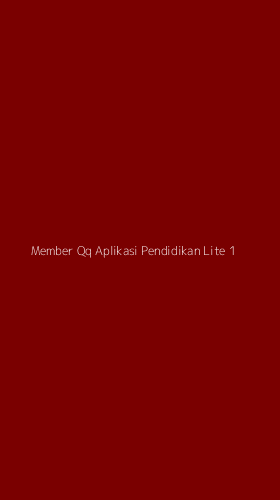 Tampilan Antarmuka Aplikasi Member Qq Aplikasi Pendidikan Lite - 1
