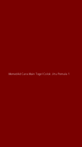Tampilan Antarmuka Aplikasi Memed4d Cara Main Togel Colok Jitu Pemula - 1