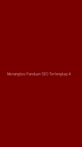Tampilan Antarmuka Aplikasi Menangbos Panduan Seo Terlengkap - 4