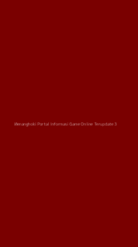 Tampilan Antarmuka Aplikasi Menanghoki Portal Informasi Game Online Terupdate - 3